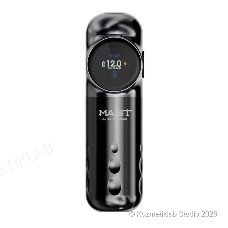 Mast Archer S Kablosuz Dövme Makinesi (4.2 mm Stroke, Ultra Hızlı Şarj, OLED Ekran)