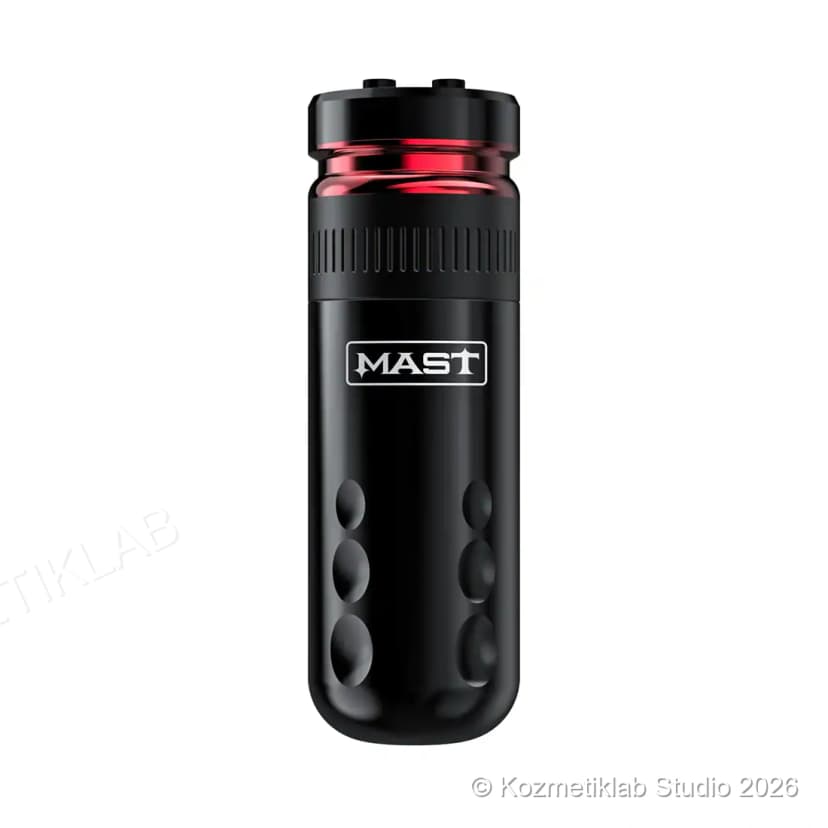 Mast Racer Kablosuz Dövme Makinesi Seti (4.0 mm Stroke, Çift Bataryalı) detaylı kullanım ve kutu içeriği görünümü