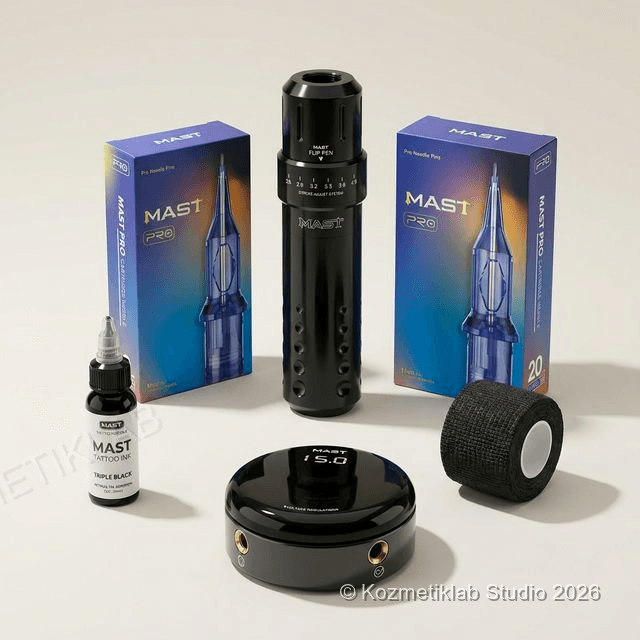 Mast Flip Pen Dövme Seti